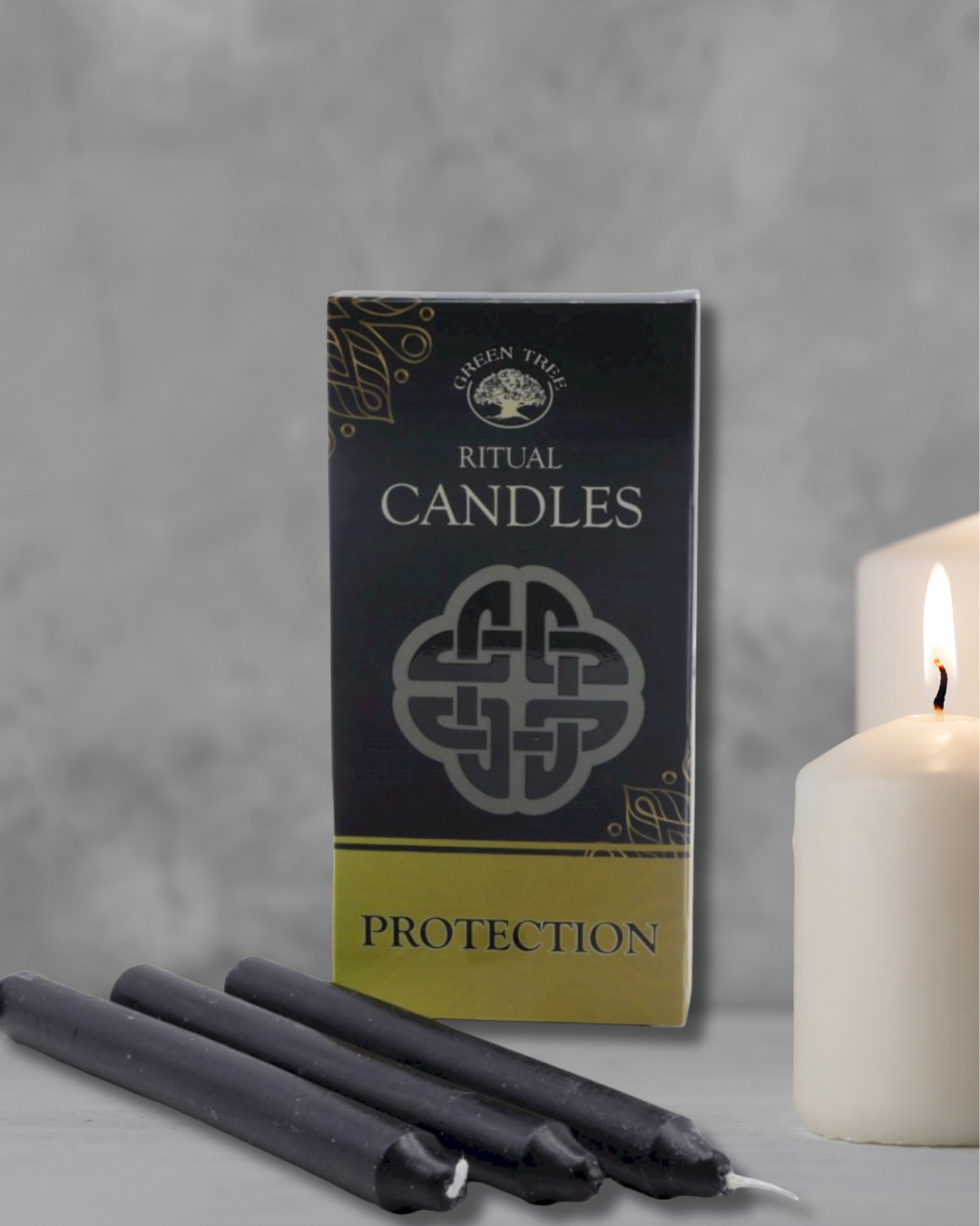 Bougies rituel protection