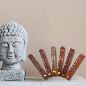 Porte encens en bois