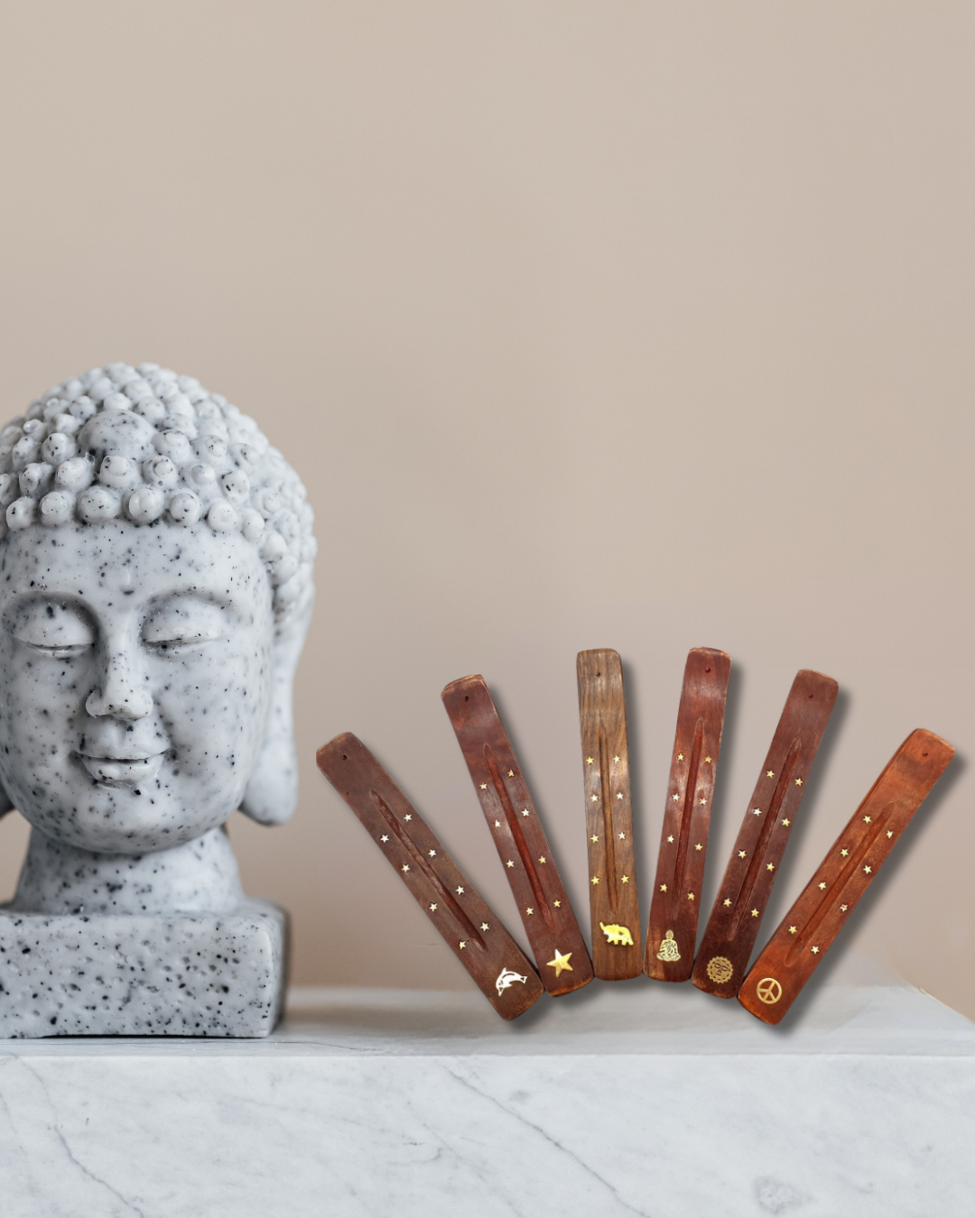 Porte encens en bois