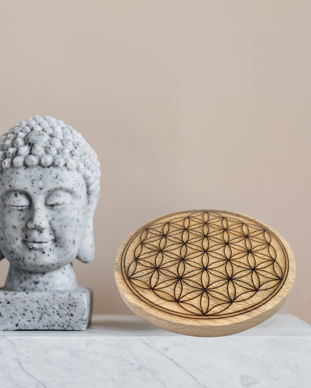 Fleur de vie en bois