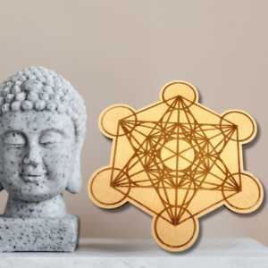 Plaque bois Métatron